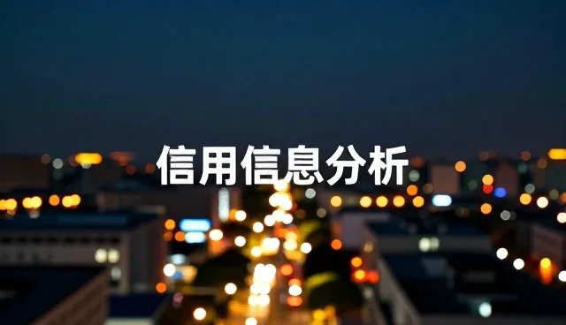 企业信用报告在合作对接中的应用场景分析